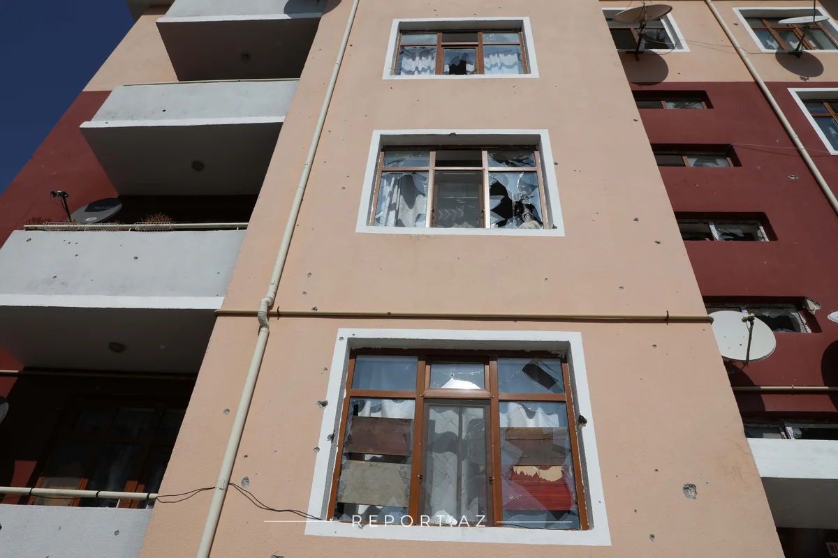 Armenians target five-story residential building in Terter