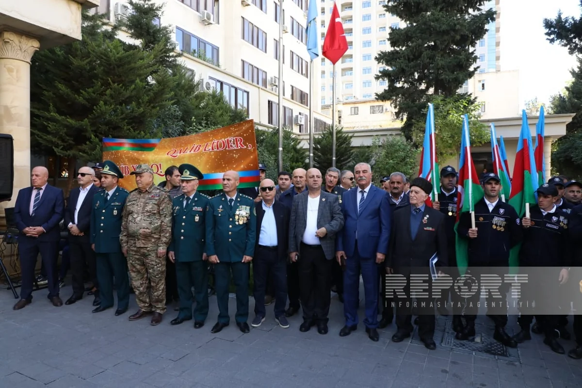 Veteranlar 20 ilin Zəfər yolu adlı bayram tədbiri keçirib