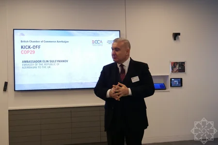 Britaniya Baş nazirinin ticarət elçisi: COP29-un Azərbaycanda keçirilməsi çox vacibdir