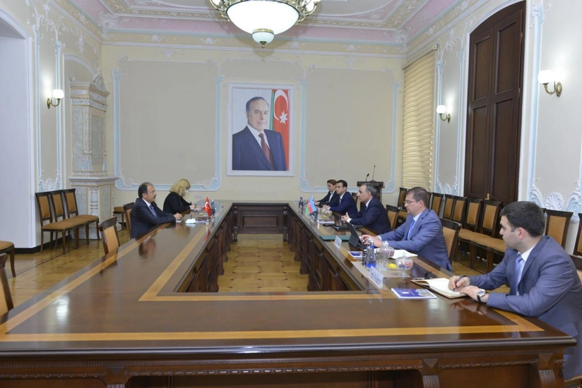 Baş prokuror Cahit Bağçı ilə görüşüb