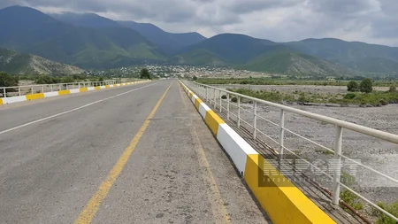 Azərbaycanda 35 kilometrlik yolda 21 körpü inşa edilib