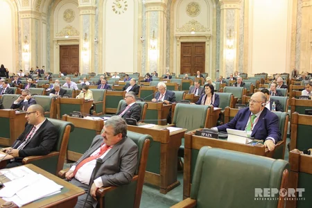 Azərbaycanlı deputat NATO PA-nın komitə iclasında Ermənistanın işğalçı siyasətindən söz açıb - FOTO