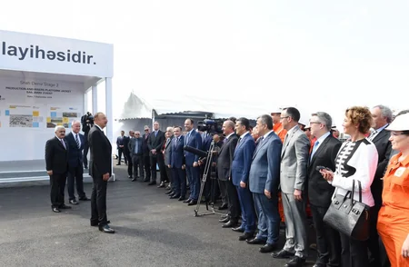 Prezident İlham Əliyev: “Bu gün Azərbaycan böyük qaz dövlətlərinin sıralarına daxil olur”