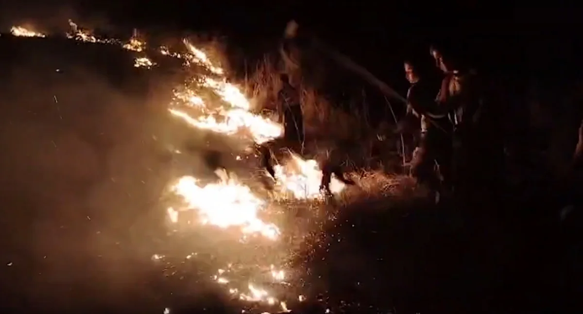 В Губадлы произошел пожар