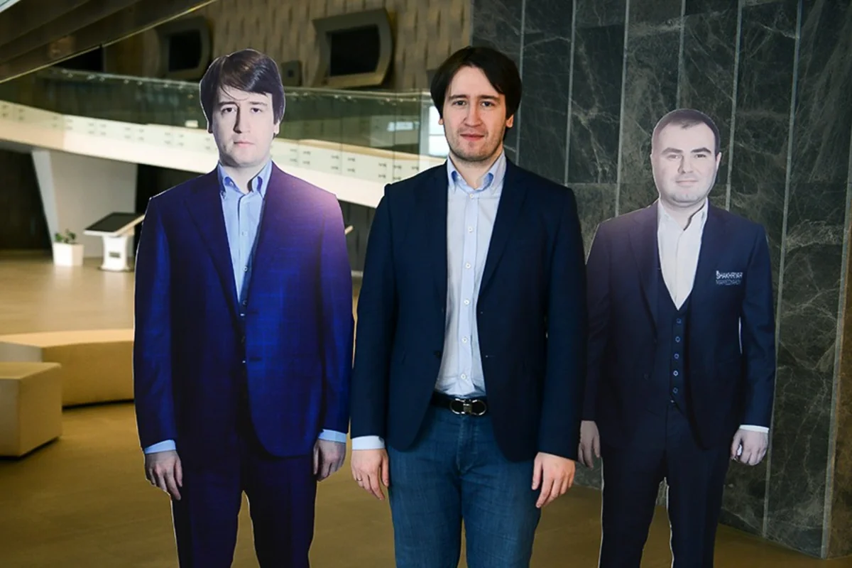 Şahmatçılar əkizləriylə görüşdü