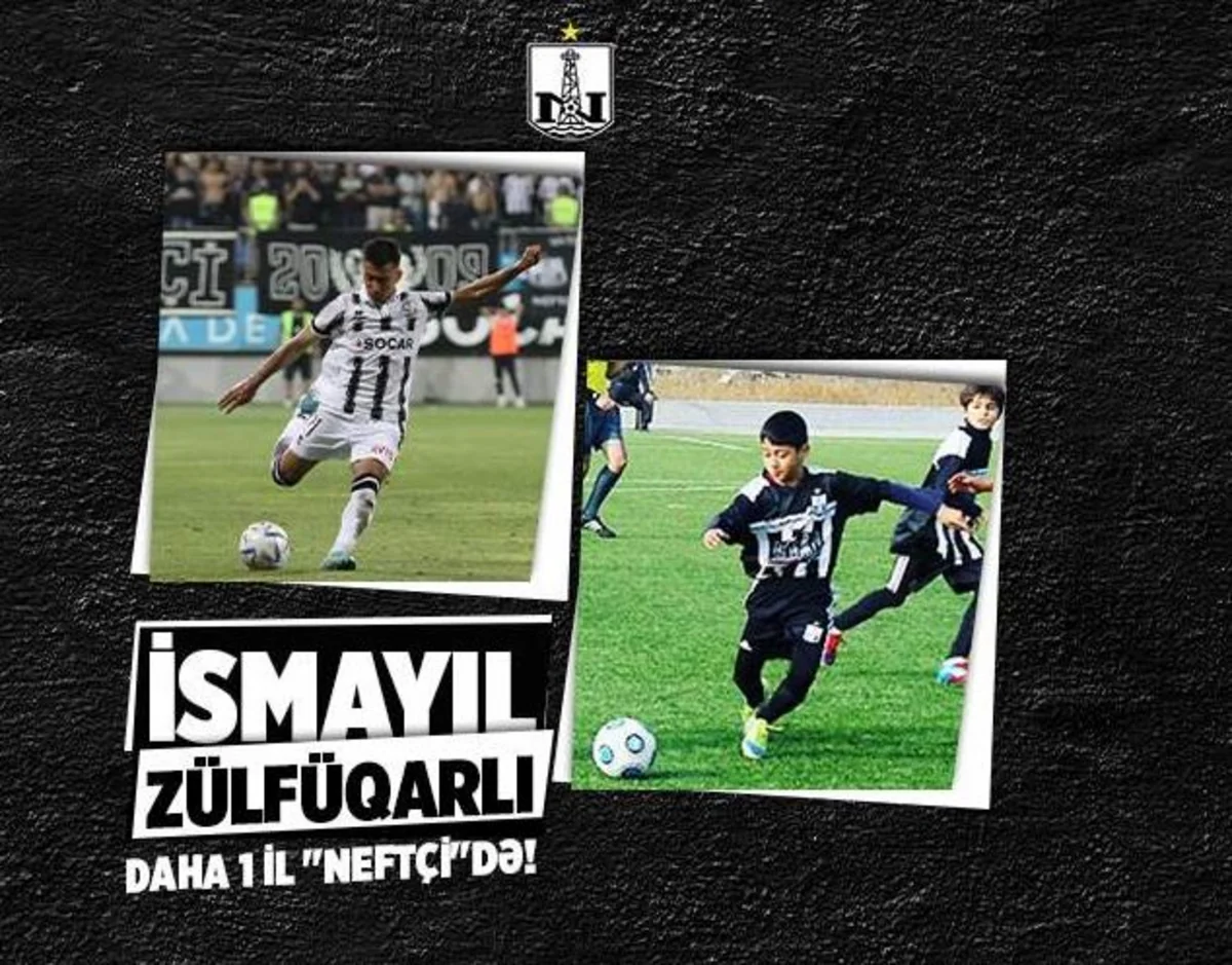 “Neftçi” gənc futbolçusu ilə müqavilənin müddətini uzadıb
