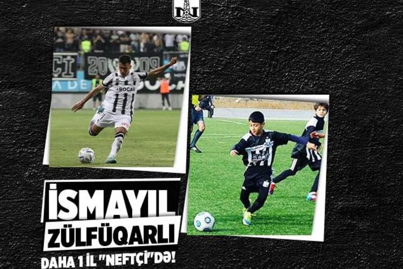 “Neftçi” gənc futbolçusu ilə müqavilənin müddətini uzadıb