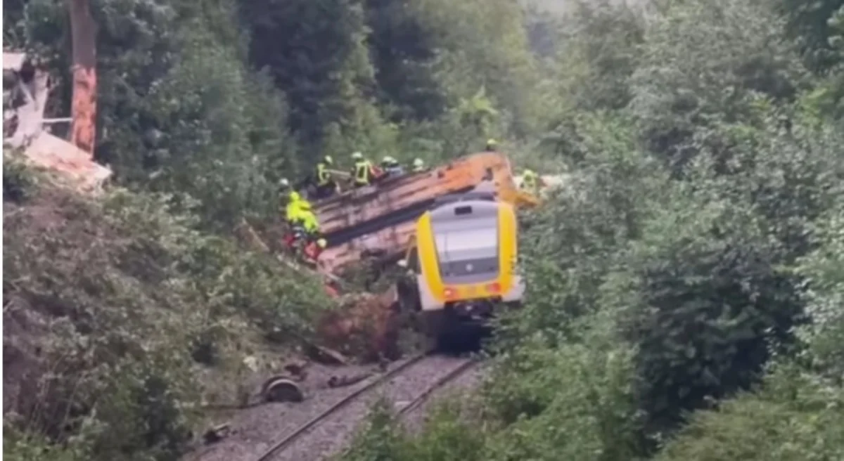 Passenger train derails in Germany killing at least 3 people