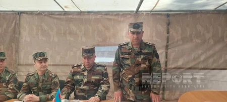FHN Şirvanda yanğın-taktiki təlimi keçirib