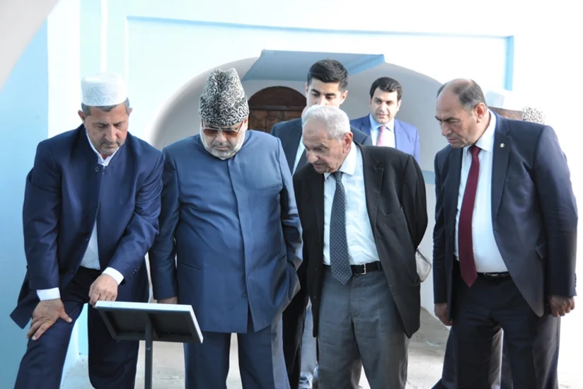 Allahşükür Paşazadə və Mübariz Qurbanlı Bərdədəki İmamzadə kompleksində olublar - FOTO