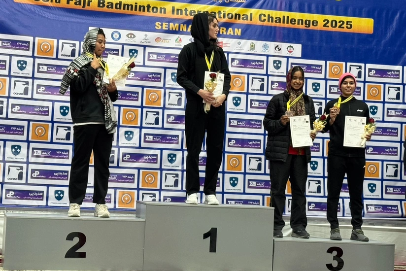 Azərbaycan badmintonçusu İranda gümüş medal qazanıb