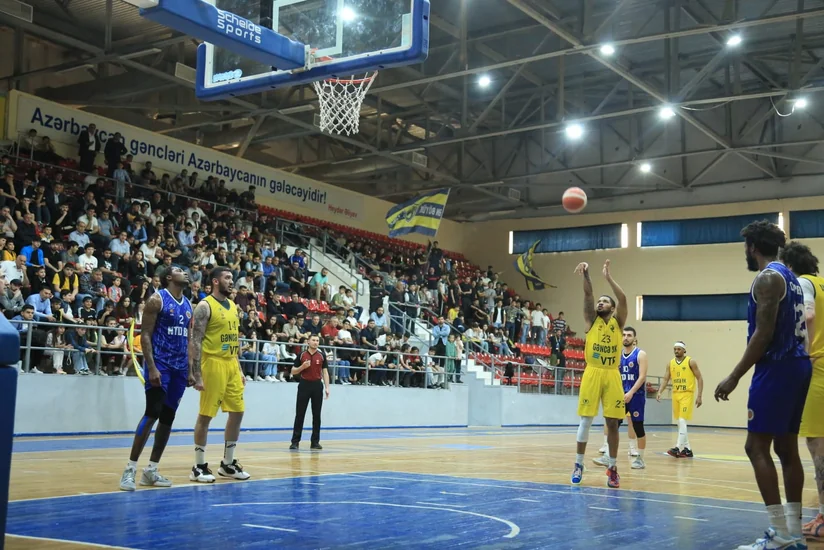 Azərbaycan Basketbol Liqası: NTD “Gəncə” önündə ümumi hesabı bərabərləşdirib