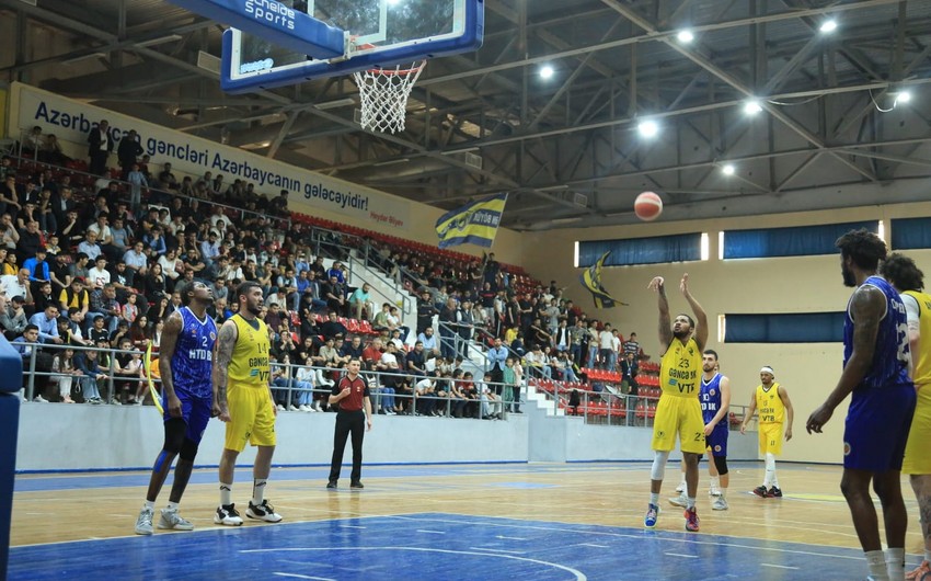 Azərbaycan Basketbol Liqası: NTD “Gəncə” önündə ümumi hesabı bərabərləşdirib