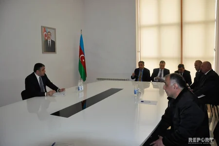 Nazir Ramin Quluzadə Hacıqabulda vətəndaşları qəbul edib