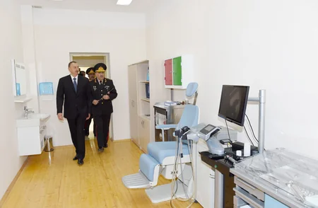 ​Azərbaycan Prezidenti Hərbi Dəniz Qüvvələri bazasının açılışında iştirak edib