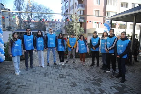 Nərimanovda İDEA-nın təşəbbüsü ilə abadlaşdırılan “Bizim həyət” istifadəyə verilib