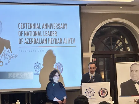 ABŞ-da Ümummilli Lider Heydər Əliyevin 100-cü ildönümü qeyd olunub