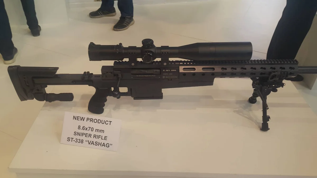Azerbaijan manufactures new sniper rifle called 'Vashag'  PHOTOS