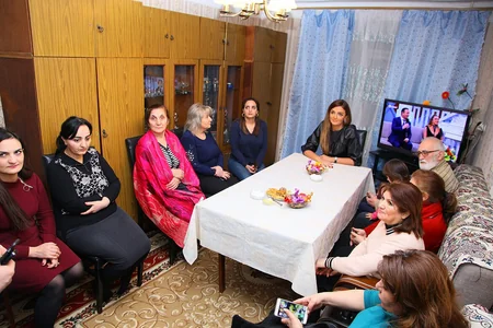 Deputatlığa namizəd Könül Nurullayeva seçicilərlə görüşüb - VİDEO