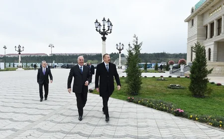 Sumqayıtda Bayraq Muzeyinin açılışı olub