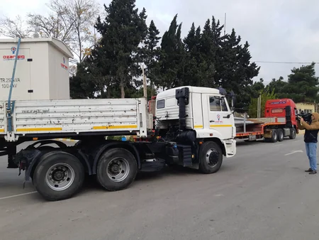“Azərişıq” Xırdalanda elektrik enerjisi şəbəkəsini yeniləyir
