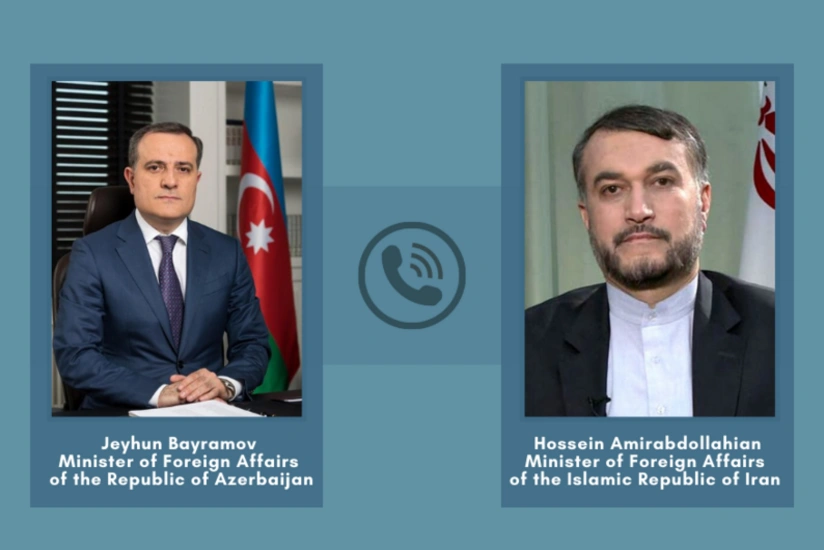 Azərbaycan və İran XİN başçıları arasında telefon danışığı olub