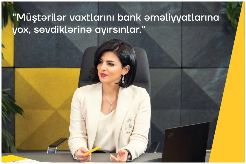 Günay Cəlilova: Müştərilərin yeniliklərə qısa müddətdə uyğunlaşması sevindiricidir