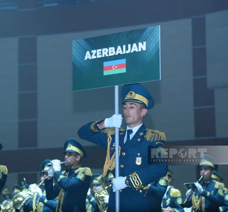 Bakıda hərbçilər arasında güləş üzrə 36-cı dünya çempionatının açılış mərasimi keçirilib