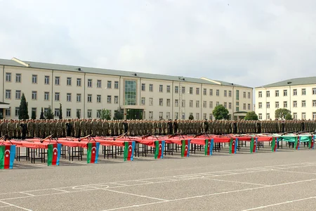 Military oath-taking ceremonies held in Azerbaijani Army 