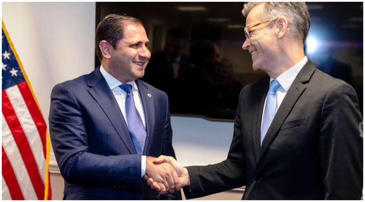 Armenian defense minister meets Pentagon deputy head