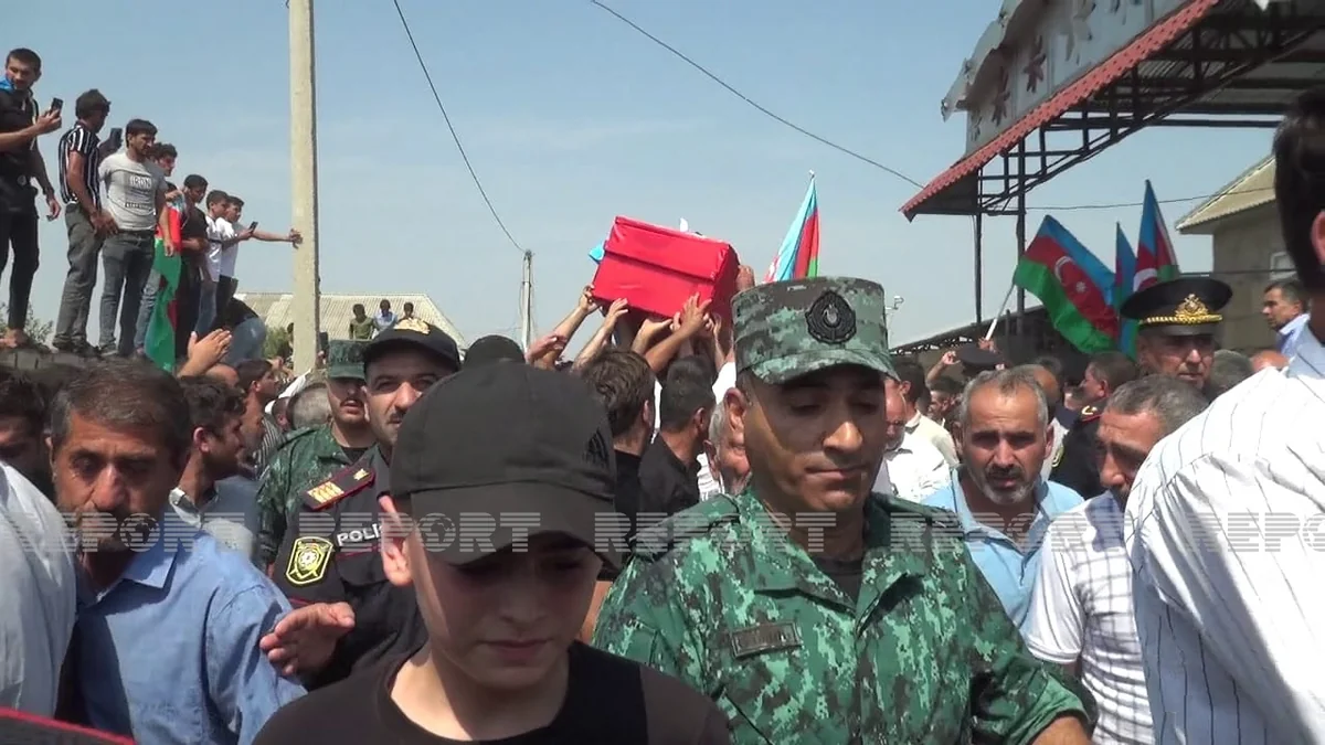 Şəhid Rəşad Qasımov Cəlilabadda dəfn edilib 