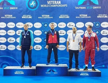 Azərbaycanın veteran güləşçiləri dünya çempionatında 1 dəst medal qazanıb