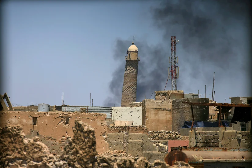 Боевики ИГИЛ обвинили США в разрушении главной мечети Мосула