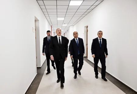 Prezident İlham Əliyev Qarabağ Universitetinin təmirdən sonra açılışında iştirak edib - YENİLƏNİB-4