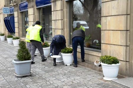 Bakı Novruz bayramına hazırlaşır