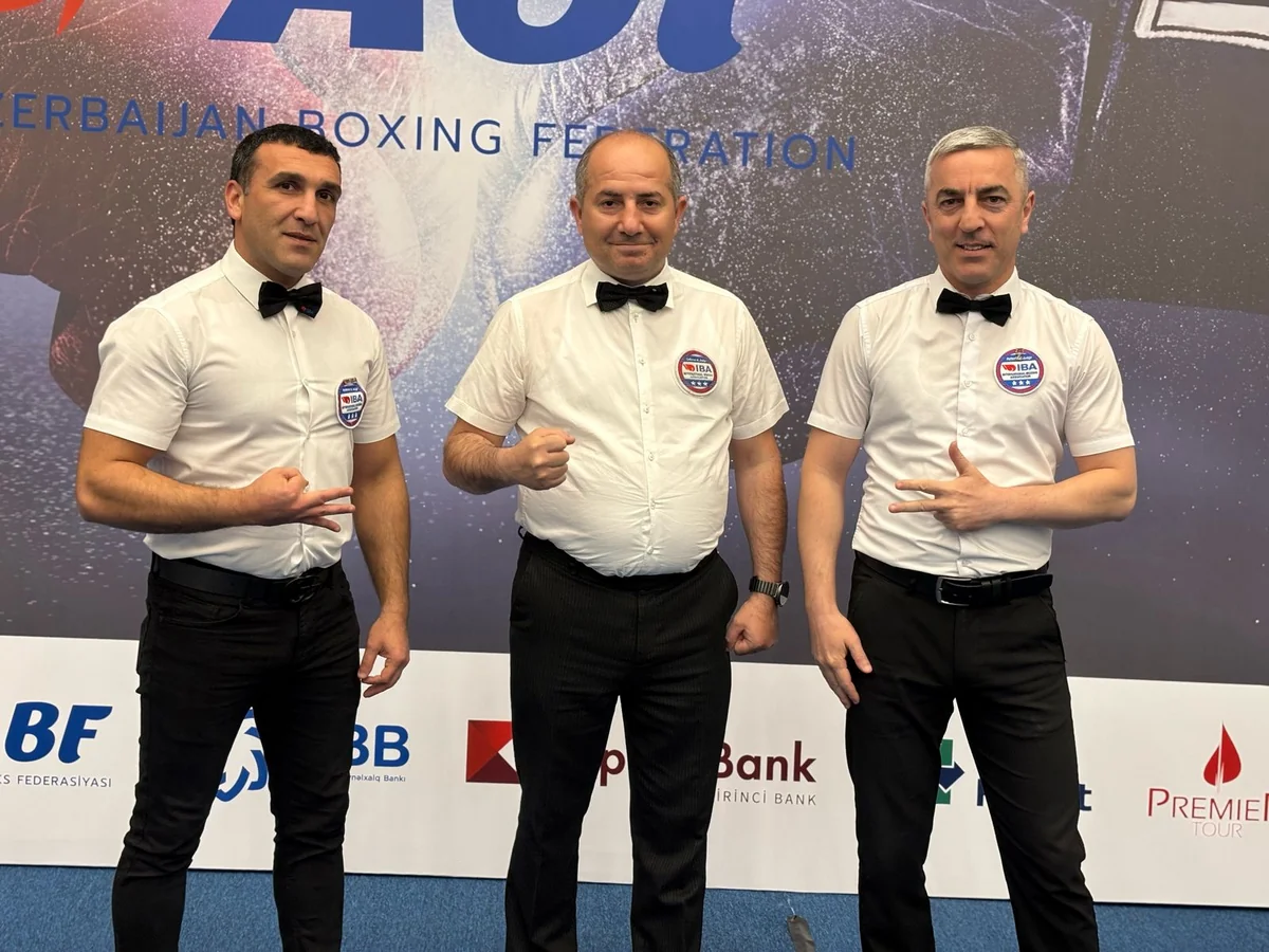 Azərbaycanın daha üç hakiminin beynəlxalq kateqoriyası 3 ulduza yüksəlib