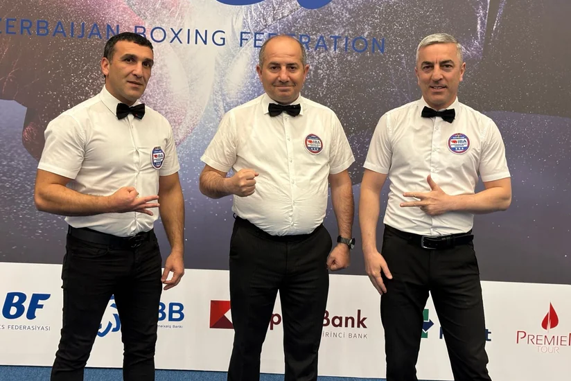 Azərbaycanın daha üç hakiminin beynəlxalq kateqoriyası 3 ulduza yüksəlib