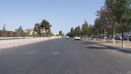 Bakının iki prospektini birləşdirən küçədə yenidənqurma işləri yekunlaşır