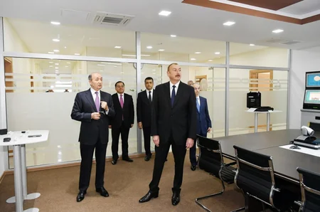 Prezident Binəqədi Rayon Məhkəməsinin yeni inzibati binasının açılışında iştirak edib - YENİLƏNİB