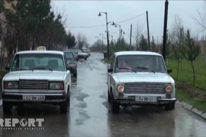 В Агджабеди угнан легковой автомобиль вынужденного переселенца - ФОТО