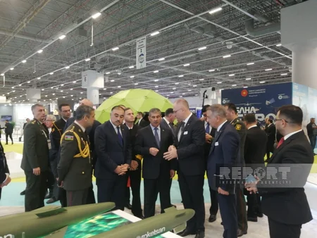 Azərbaycan İstanbulda SAHA EXPO 2022 müdafiə, aerokosmik və kosmik sənaye sərgisində təmsil olunur - YENİLƏNİB