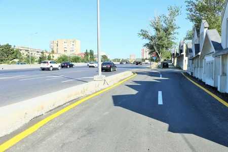 Sumqayıt yolunda yeni geridönmə hissəsi yaradılıb