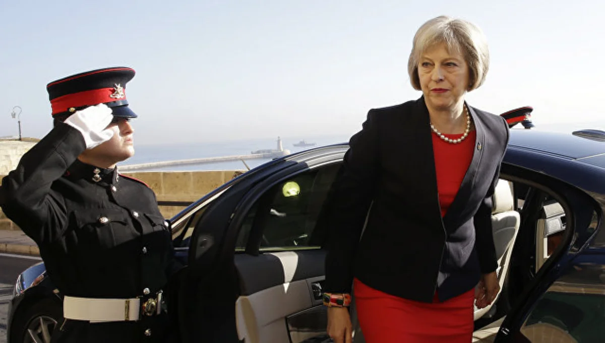 Theresa May becomes Britain's prime minister