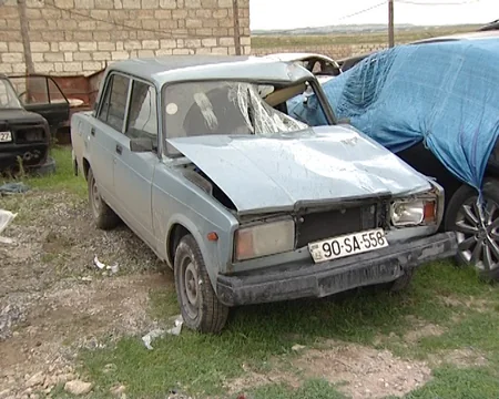 Bakıda bir ailənin 4 üzvünü avtomobillə vurub qaçan keçmiş məhkum saxlanılıb