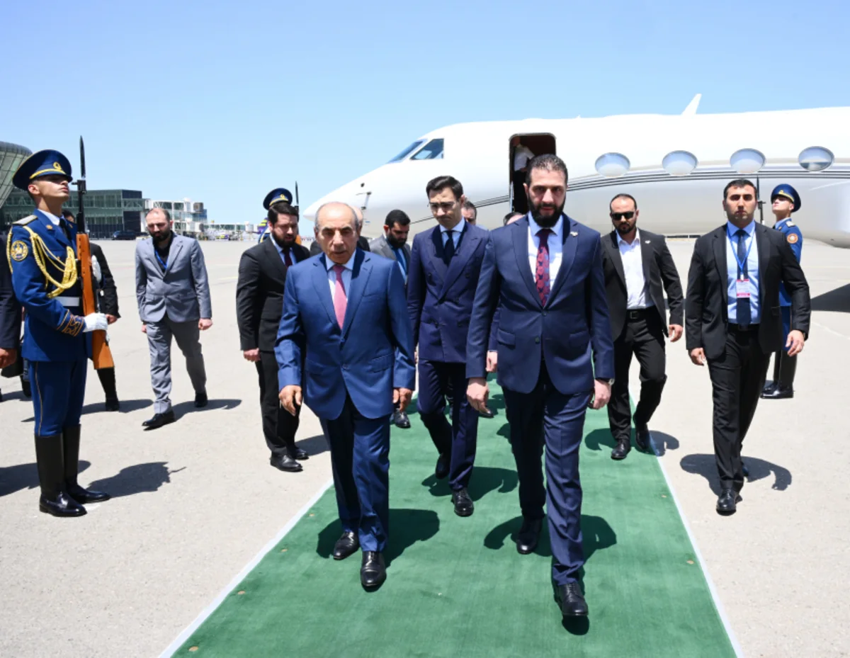 Suriya Prezidenti Azərbaycana işgüzar səfərə gəlib - YENİLƏNİB