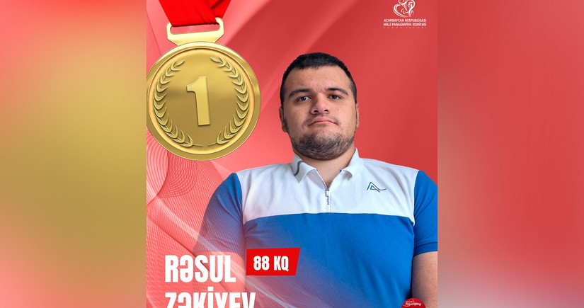 Azərbaycan parapauerliftinqçisi Dünya Kubokunda 2 qızıl medal qazanıb