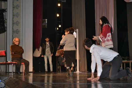 Xalq artisti Mingəçevir Teatrında premyeraya hazırlaşır