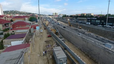 Paytaxtın girişində aparılan işlər yekunlaşmaq üzrədir