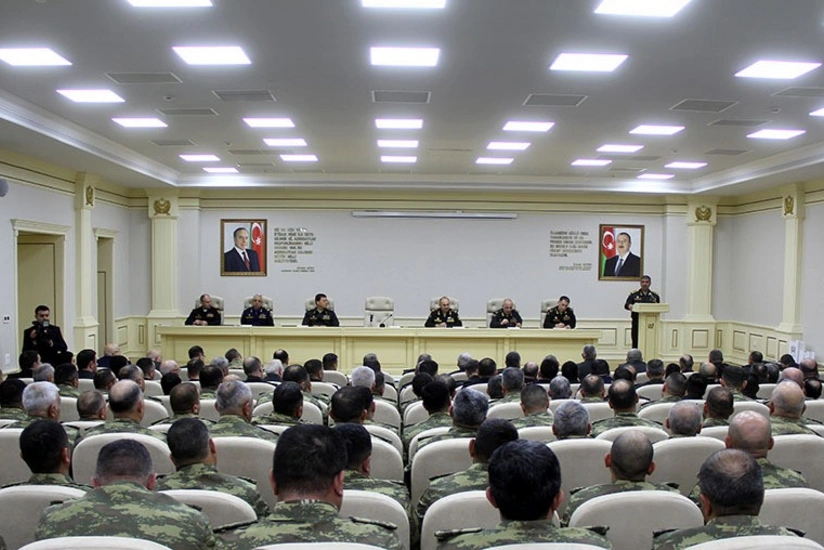 В министерстве обороны Азербайджана состоялось расширенное заседание коллегии