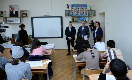 Respublika fənn olimpiadalarının şəhər mərhələsi keçirilib